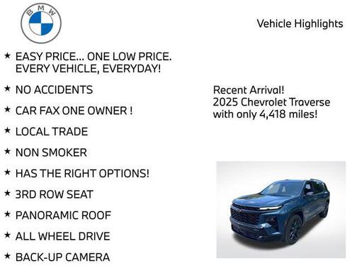 2025 Chevrolet Traverse RS