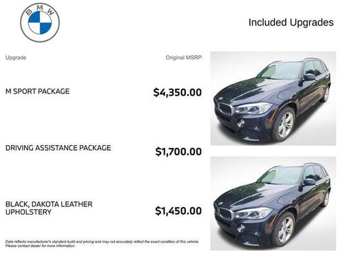 Carbon Black Metallic 2018 BMW X5 xDrive35d