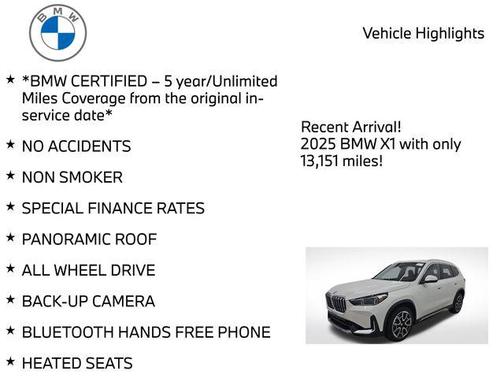 2025 BMW X1 xDrive28i