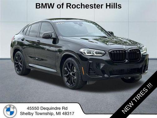 Arctic Grey 2024 BMW X4 M40i