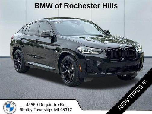 Arctic Grey 2024 BMW X4 M40i