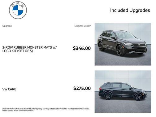 2023 Volkswagen Tiguan 2.0T SE R-Line Black