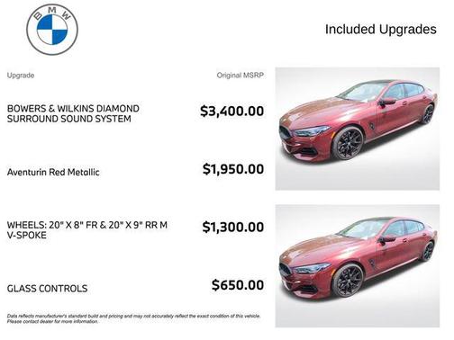 Aventurin Red Metallic 2026 BMW 840 Gran Coupe i xDrive