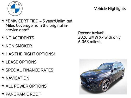 2026 BMW X7 xDrive40i
