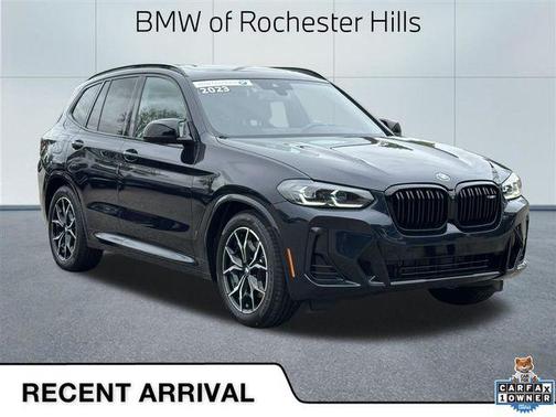 Carbon Black Metallic 2023 BMW X3 M40i
