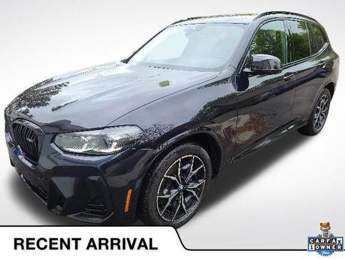 Carbon Black Metallic 2023 BMW X3 M40i