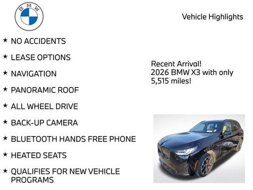 2026 BMW X3 30 xDrive