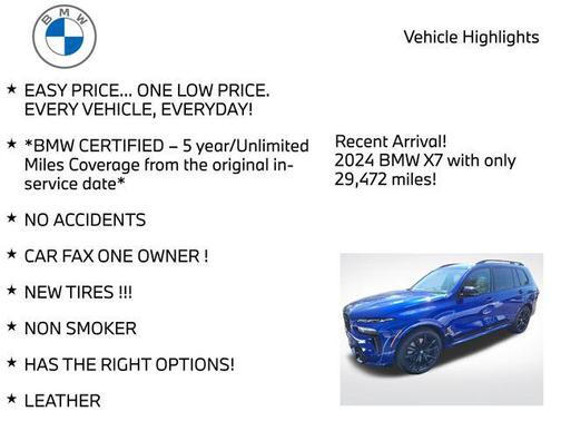 2024 BMW X7 M60i