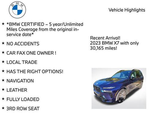 2023 BMW X7 M60i