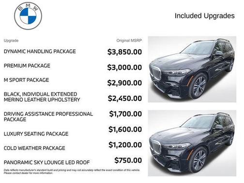 2019 BMW X7 xDrive40i