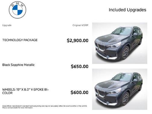 Black Sapphire Metallic 2026 BMW X1 xDrive28i