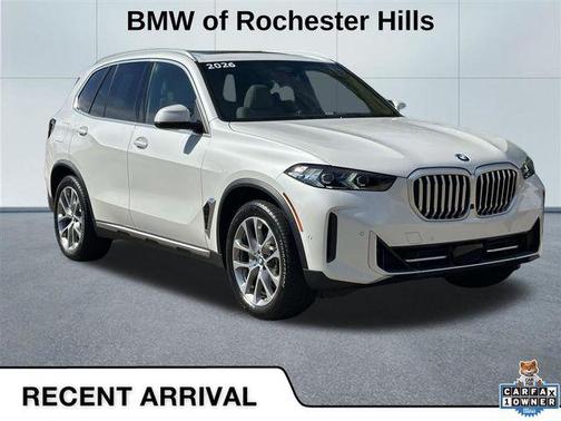 Mineral White Metallic 2026 BMW X5 xDrive40i