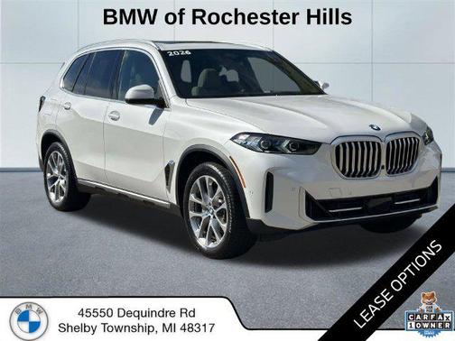 Mineral White Metallic 2026 BMW X5 xDrive40i