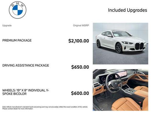 Alpine White 2026 BMW 430 i xDrive