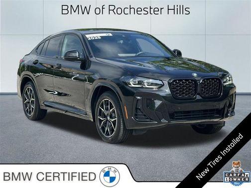 Black Sapphire Metallic 2025 BMW X4 xDrive30i