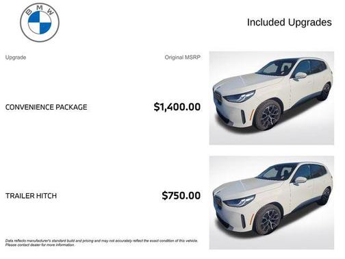 Alpine White 2026 BMW X3 30 xDrive