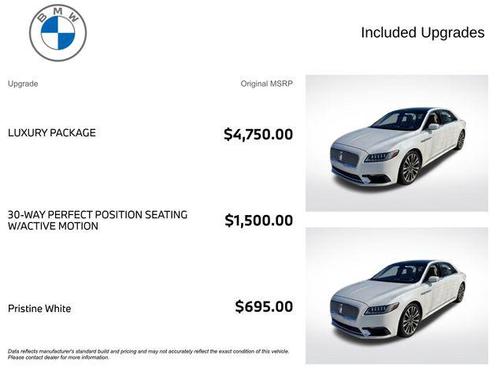 2020 Lincoln Continental Reserve