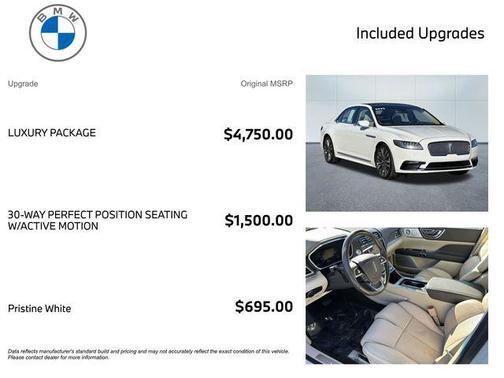 2020 Lincoln Continental Reserve