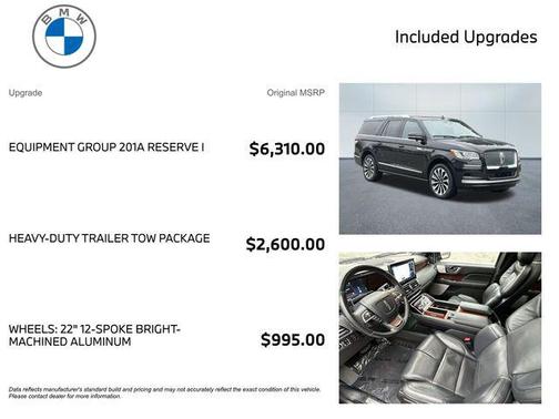 Infinite Black Metallic Clearcoat 2023 Lincoln Navigator Reserve