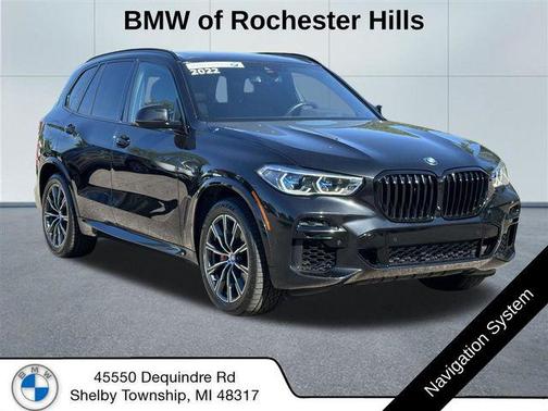 Black Sapphire Metallic 2022 BMW X5 xDrive40i