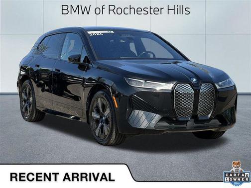 Black Sapphire Metallic 2024 BMW iX xDrive50