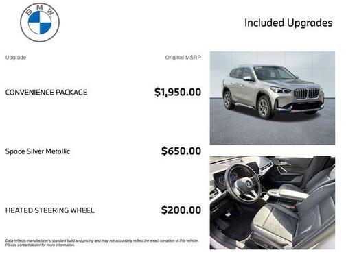Space Silver Metallic 2025 BMW X1 xDrive28i