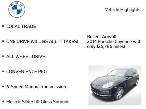 2014 Porsche Cayenne Cayenne