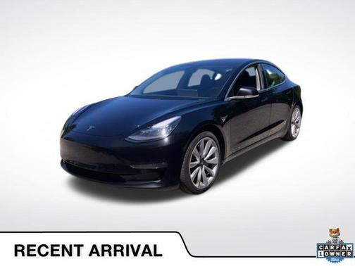 Black 2018 Tesla Model 3 Long Range