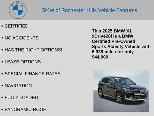 2025 BMW X1 xDrive28i