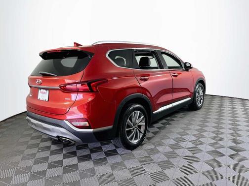Lava Orange 2020 Hyundai SANTA FE SEL 2.4