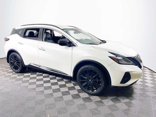 Pearl White Tricoat 2023 Nissan Murano SV Intelligent AWD