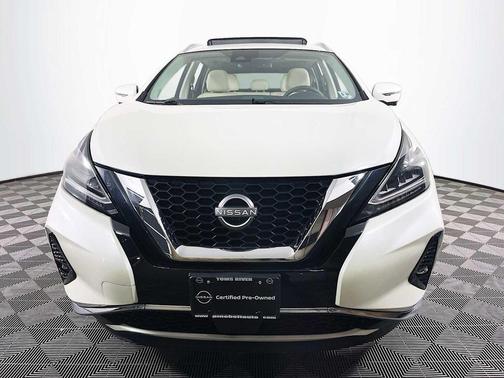 Pearl White Tricoat 2023 Nissan Murano Platinum Intelligent AWD