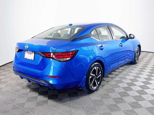 Electric Blue Metallic 2025 Nissan Sentra SV