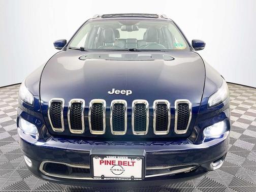 True Blue Pearlcoat 2015 Jeep Cherokee Limited