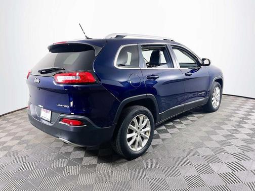True Blue Pearlcoat 2015 Jeep Cherokee Limited