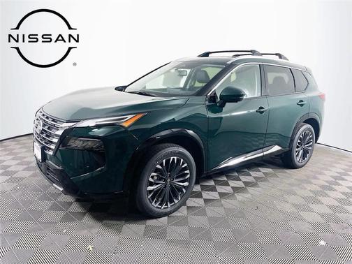 Obsidian Green 2026 Nissan Rogue Platinum