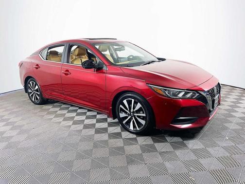 Scarlet Ember Tintcoat 2023 Nissan Sentra SV
