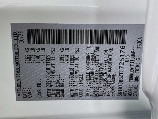 2026 Nissan Rogue SV