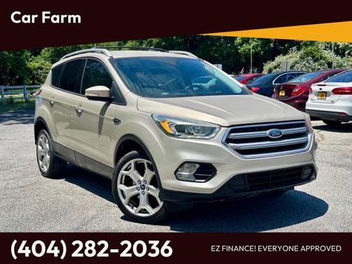 White Gold 2017 Ford Escape Titanium