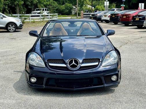 Capri Blue Metallic 2011 Mercedes-Benz SLK-Class SLK350
