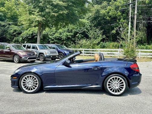 Capri Blue Metallic 2011 Mercedes-Benz SLK-Class SLK350