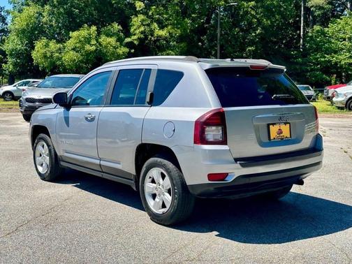 Billet Silver Metallic Clearcoat 2017 Jeep Compass Latitude