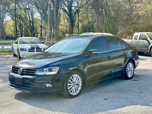 Black 2015 Volkswagen Jetta Auto SE w/Connectivity/Navigation