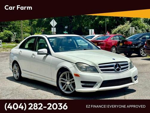 Polar White 2014 Mercedes-Benz C-Class C 250 Sport