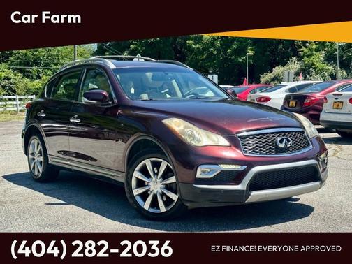 Burgundy 2016 INFINITI QX50 Base