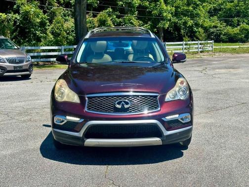 Burgundy 2016 INFINITI QX50 Base