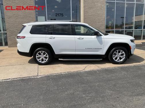 Bright White Clearcoat 2022 Jeep Grand Cherokee L Limited
