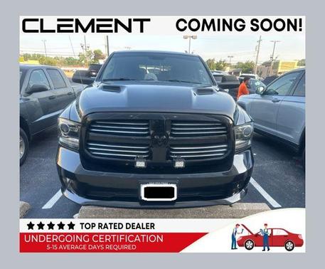 Brilliant Black Crystal Pearlcoat 2016 RAM 1500 Sport