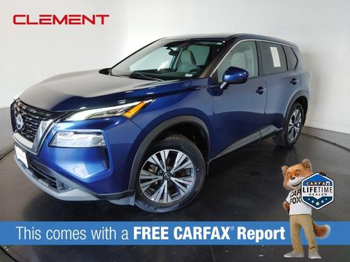 Caspian Blue 2022 Nissan Rogue SV