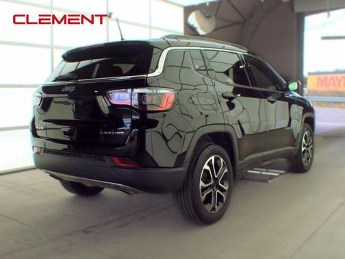 Diamond Black 2023 Jeep Compass Limited